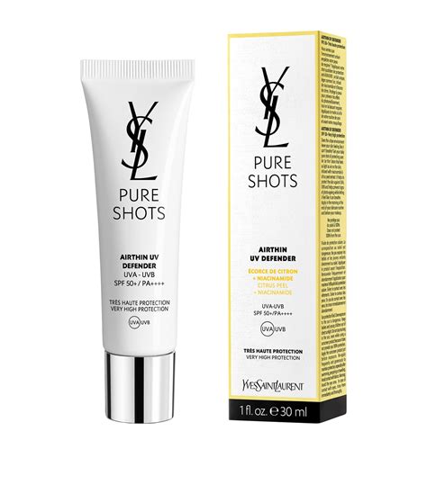 ysl pure shots uv defender|YSL Pure Shots Airthin UV Defender (30ml).